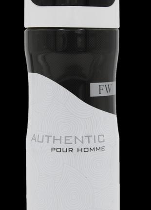 Парфумований дезодорант Authentic Homme 200 ml