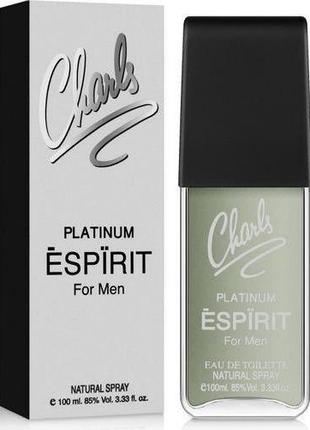 Туалетная вода Sterling Parfums Charls Espirit Platinum 100 мл