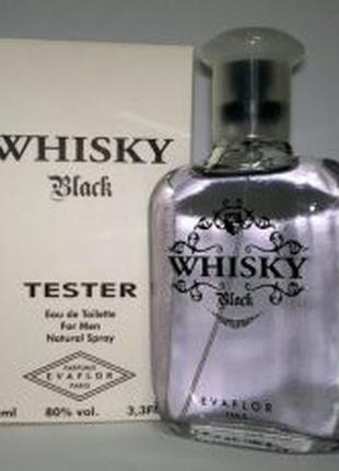 Туалетна вода Evaflor Whisky Black 100 мл (тестер)