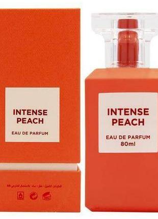 Парфюмированная вода Fragrance World Intense Peach 80 мл