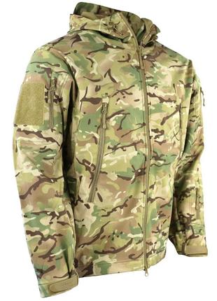 Куртка тактическая военная KOMBAT UK армейская Soft Shell муль...