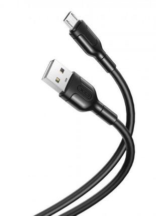 Кабель XO NB212 2.1A USB cable for Micro Black