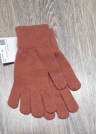 C&a.перчатки вязаные трикотажные 8-12 лет