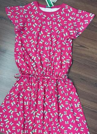 Сукня літня для дівчинки benetton для дівчинки 146-152 ріст