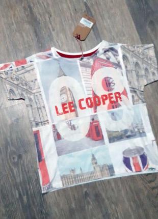 Футболка для мальчиков lee cooper оригинал размер 116 рост