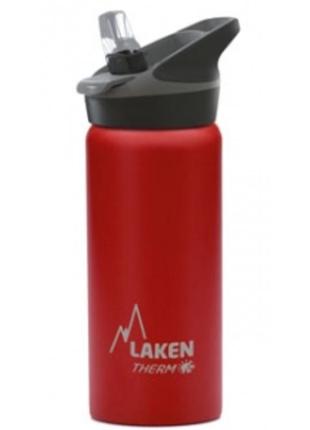 Термофляга laken jannu thermo bottle 0.5l красный