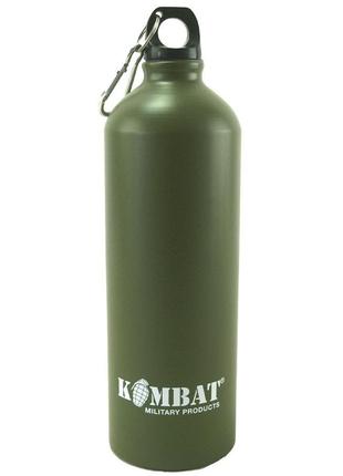 Фляга алюминиевая kombat uk aluminium water bottle