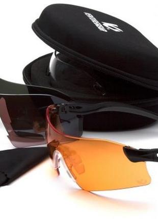Балістичні окуляри зі змінними лінзами venture gear tactical d...