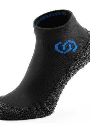 Шкарпетки-кросівки skinners xxl, чорний-синій