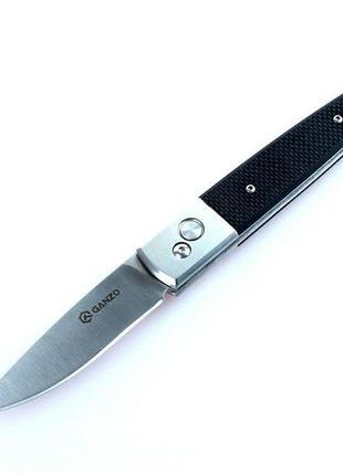Нож ganzo g7211 рыбалка, черный