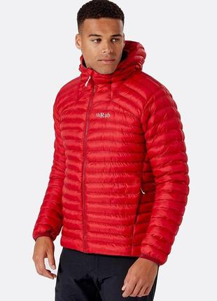 Куртка rab cirrus alpine jacket l, новое, синтетический, красный