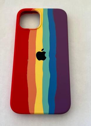 Чохол Rainbow Silicone Case iPhone 13**