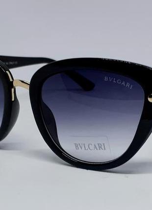 Женские в стиле bvlgari солнцезащитные очки черные с градиентом