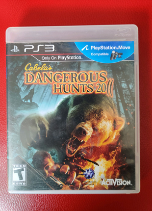 Гра диск Cabela's Dangerous Hunts 2011 для PS3