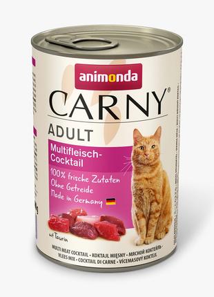 Влажный корм для кошек Animonda Carny мультимясной коктейль 400г