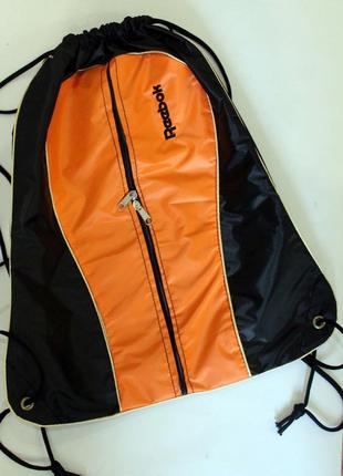 Рюкзак-мешок (оранжевый) с логотипом 47*34