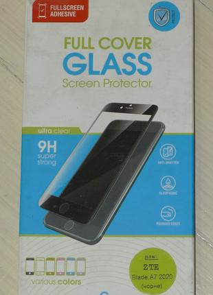 Защитное стекло Global Full Glue для ZTE BLADE A7 2020 Black 1163