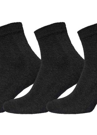 Шкарпетки чоловічі сітка середні чорний арт.601 MS р.40-44 12п...