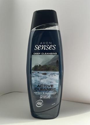 Active cleanse - глубоко очищающий гель для душа для мужчин 50...