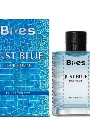 Туалетна вода для чоловіків Just Blue Pour Homme 100мл ТМ Bi-es