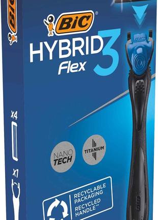 Станок д/гоління Flex 3 Hibrid4 картр ТМ BIC