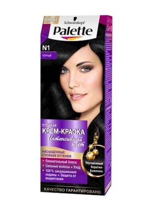Фарба для волосся N1 (Чорний) ТМ PALETTE