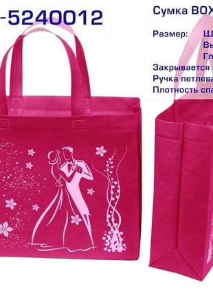 Еко сумка ВОХ (01) mini Вальс із замком 320х270х100 ТМ ЕCOBAG