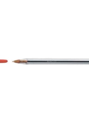 Ручка Cristal червона 0,32 мм, зі штрих-кодом на штуку bc84789...