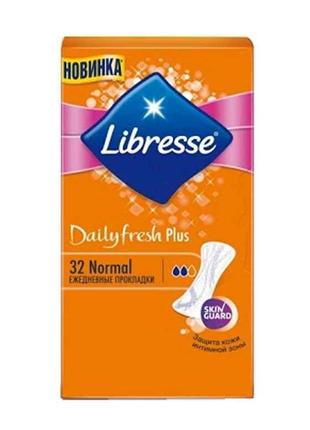 Щоденні прокладки Normal Plus, 32 шт. ТМ LIBRESSE