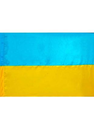 Прапор 90см*60см Україна (без штока) поліестер ТМ УКРАЇНА