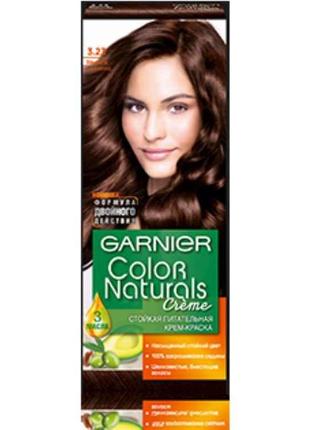 Крем-фарба стійка Color Naturals (тон 3.23) ТМ GARNIER