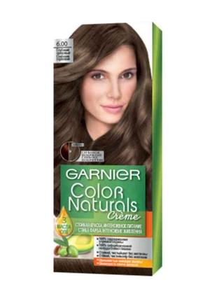 Фарба для волосся Color Naturals 6.00 Глибокий горіховий 110 м...