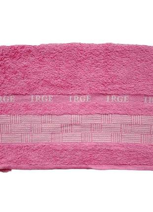 Рушник махровий розмір 40*60,колір рожевий арт 799 ТМ ОптТурко