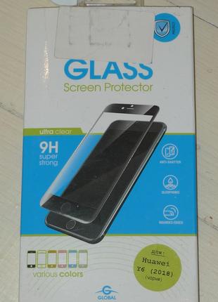 Защитное стекло Global TG Full Cover Huawei Y6 2018 Black 1174