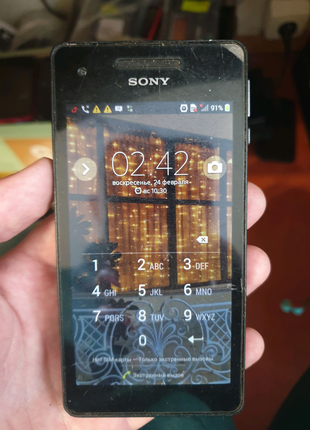 Sony LT25i Xperia V на запчасти или под ремонт смартфон телефон