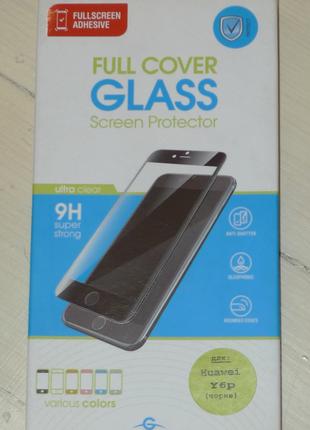 Защитное стекло Global Full Glue для Huawei Y6p Black 1176