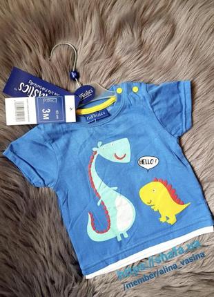 Футболка с динозаврами, футболка для мальчика