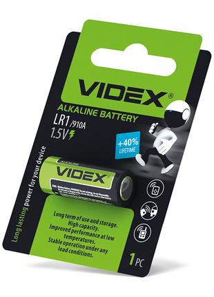 Батарейка LR1 Alkaline VIDEX (1.5V)