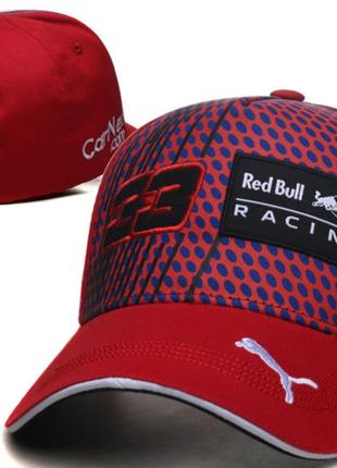 Бейсболка Red Bull 33 котон цвет красный