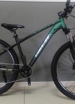 Велосипед Oskar 27.5" Veva черно-зеленый