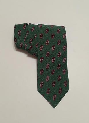 Nazareno gabrielli, шелковый галстук, италия.