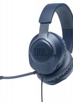 Наушники JBL Quantum 100 Blue (JBLQUANTUM100BLU)