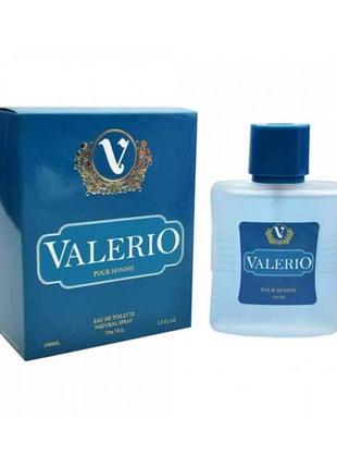 Туалетна вода чоловіча Valerio 100мл ТМ Lotus Valley