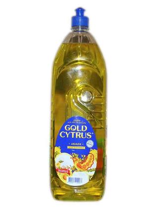 Рідина для миття посуду 1,5 л (Лимон жовтий) ТМ GOLD CYTRUS