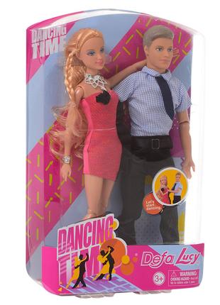 Набор шарнирных кукол Барби и Кен Defa 8386 Танцующая пара
