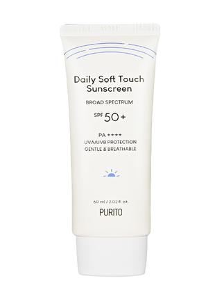 Сонцезахисний крем PURITO Daily Soft Touch Sunscreen SPF 50 PA...