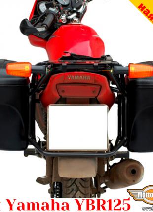 Yamaha YBR125 цельносварная багажная система для кофров Givi /...