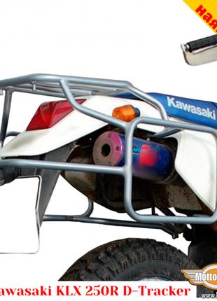 Kawasaki KLX250 (1998-2007) цельносварная багажная система для...