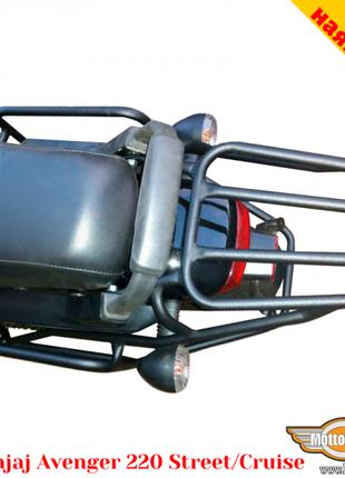 Bajaj Avenger 220 цільнозварена багажна система для текстильни...