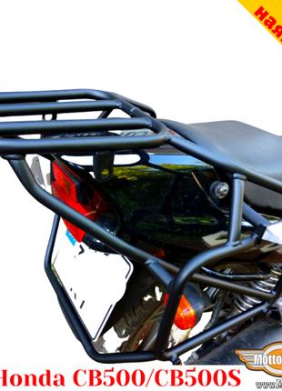 Honda CB500 цельносварная багажная система для кофров Givi / K...